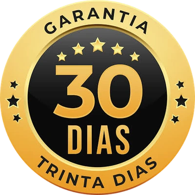 Selo de garantia de 30 dias — ou seu dinheiro de volta